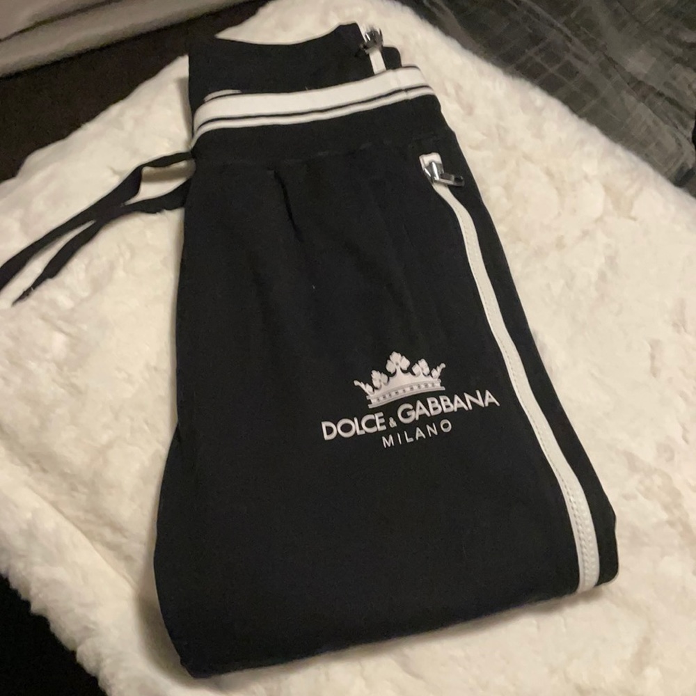 Dolce & Gabbana Sweatpants Full Zippers